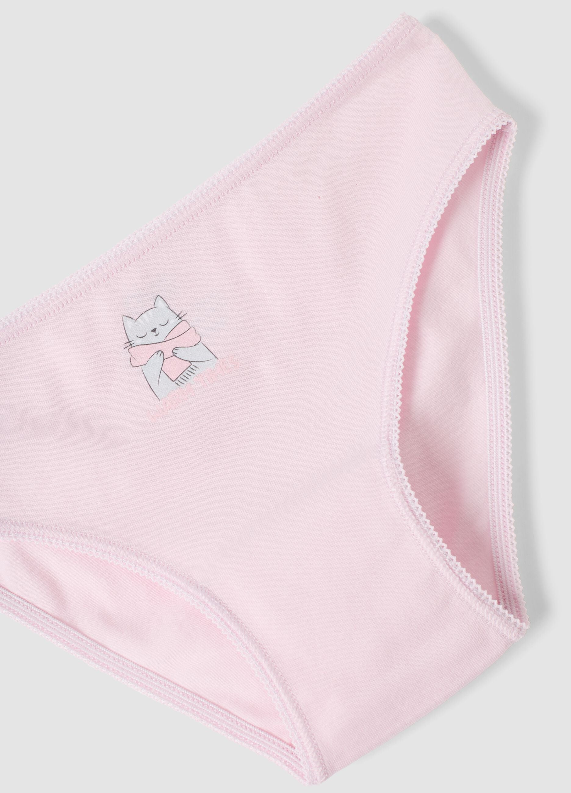 Seven-pack of multicolour organic stretch-cotton briefs