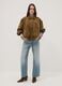 Green stretch-fabric jacket with zip, regular fit_2