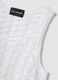 White pure cotton crochet tank top_5