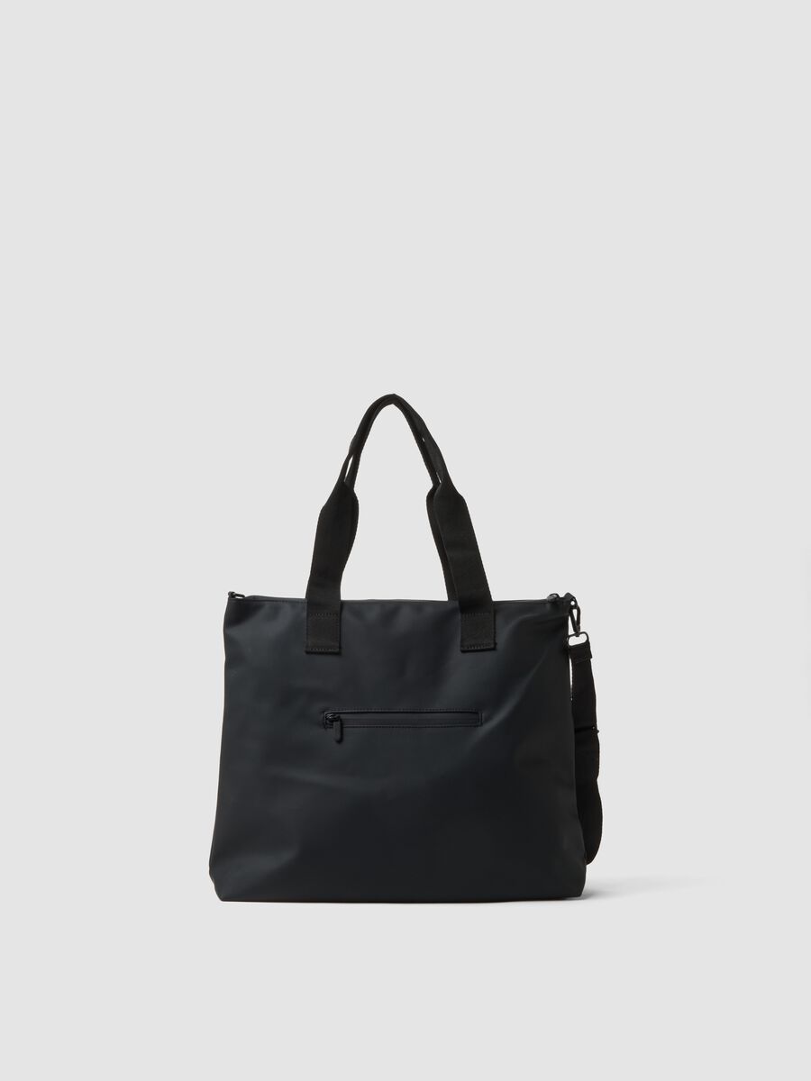 Black Handbag with Detachable Shoulder Strap_2