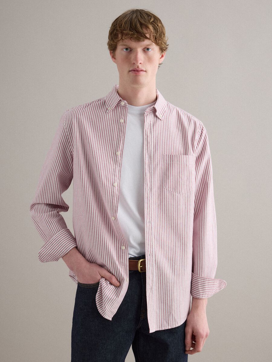 Multicolour pure cotton shirt regular fit_1