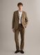 Regular Fit Brown Pure Linen Blazer_2
