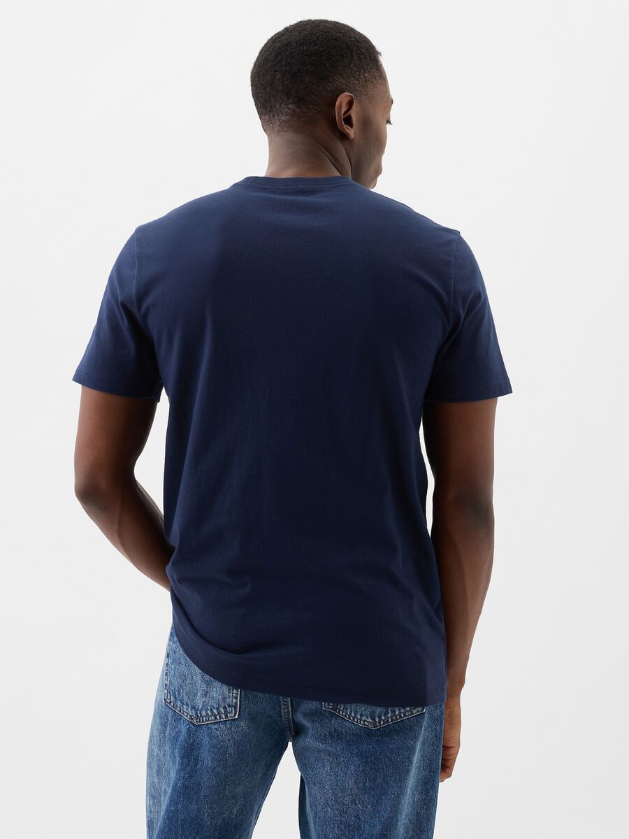 Cotton T-shirt with logo print_1
