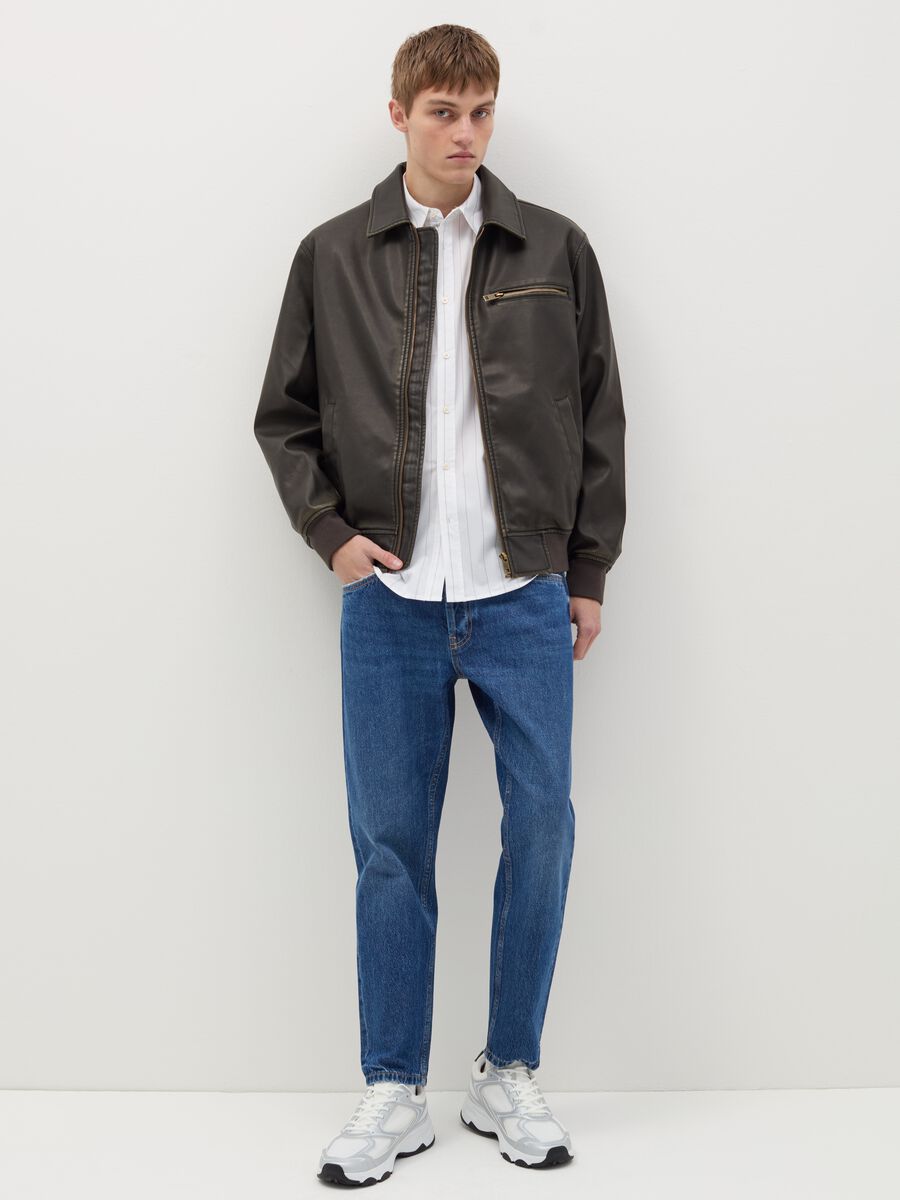 Slim-fit cropped jeans_0