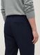 Navy slim-fit stretch viscose twill chino trousers_3