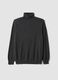 Grey pure cashmere roll-neck jumper, regular fit_0