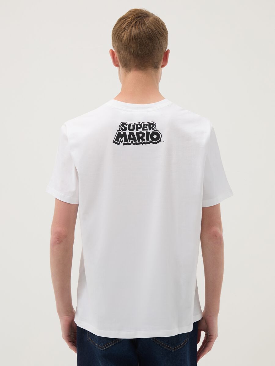 White short-sleeved pure cotton regular-fit T-shirt_3