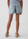 Pure cotton denim shorts_2