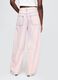 Pink denim trousers with regular fit_2