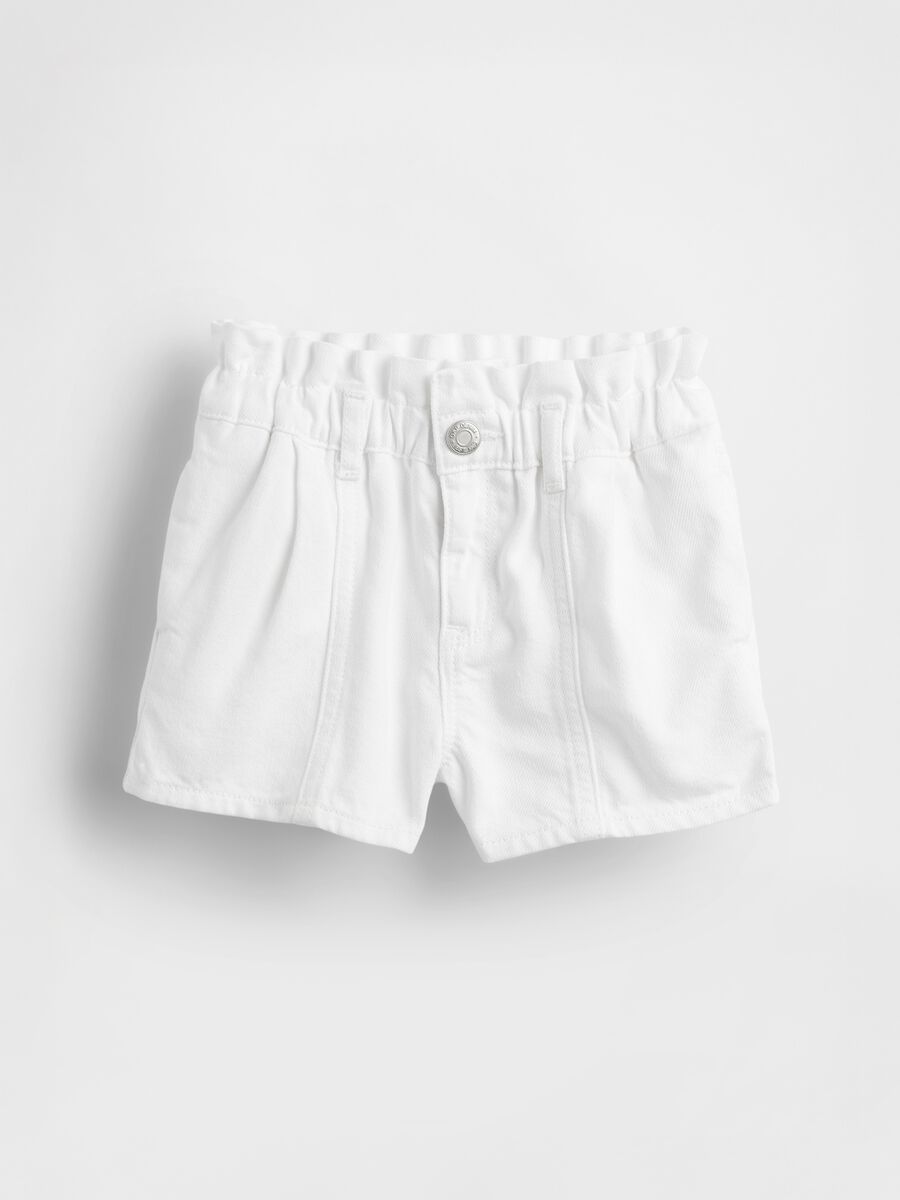 Cotton and lyocell blend shorts_1