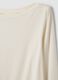 White stretch viscose slim-fit T-shirt_5
