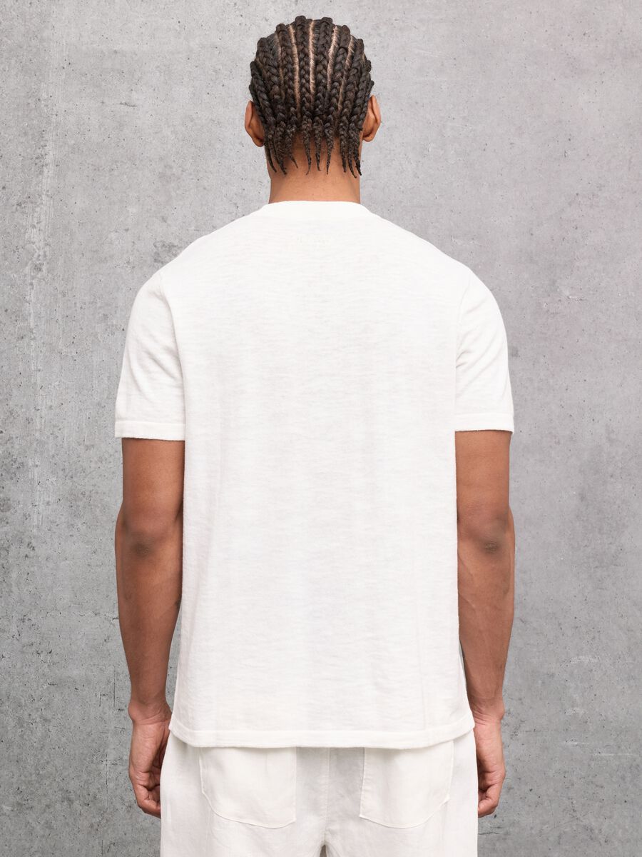 White Knit T-Shirt_1