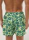 Blue boxer swim shorts with Limoncello print_2