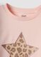 Pink stretch organic cotton crew-neck T-shirt_2