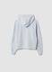 Grey stretch viscose jersey hoodie_6