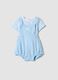White and Blue Pure Cotton Set for Babies_0