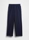 Cotton-blend palazzo trousers_4