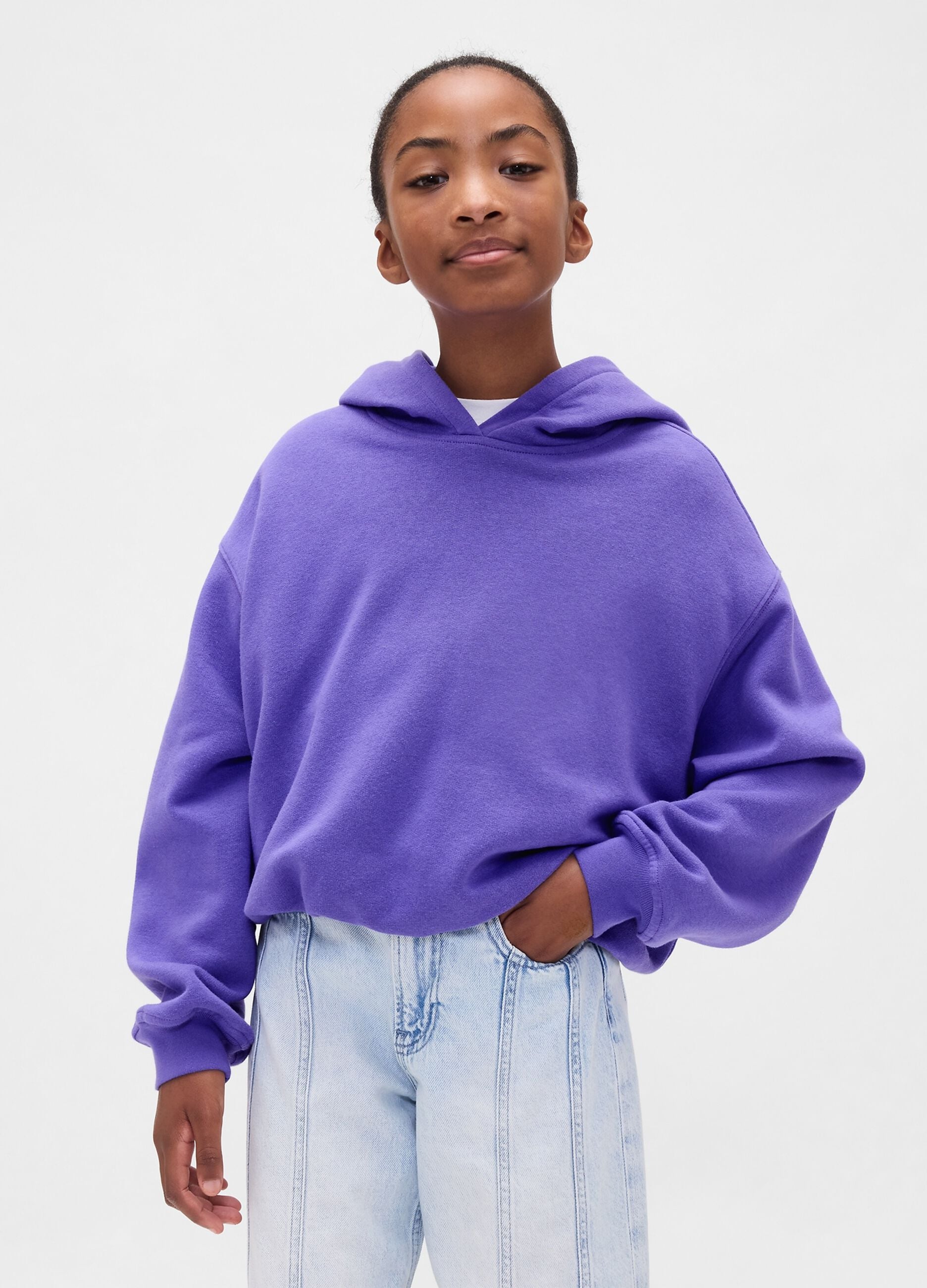 Girls' Purple Hoodie
