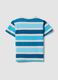 Boys&rsquo; multicolour striped pure cotton regular-fit T-shirt_1
