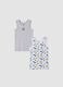 2-pack multicolour Batman organic cotton tank tops_0