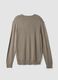 Grey crew-neck viscose-blend jumper, regular fit_6