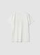 White pure cotton short-sleeved T-shirt_4