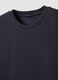 Black viscose blend pyjama T-shirt regular fit_5