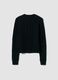 Green crew-neck cable-knit wool-blend jumper, regular fit_2