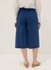 Blue regular fit viscose blend jogger trousers_2