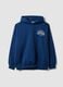 Blue cotton-blend hoodie with Lakers print_4