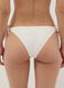 White bikini bottoms with mesh-effect embroidery and tie sides_2