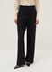 Black Straight Stretch Trousers_1