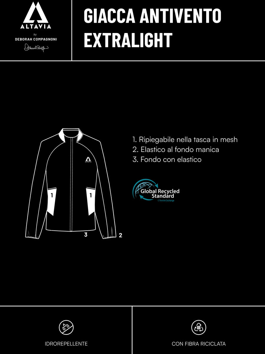 Extralight Windbreaker Jacket ALTAVIA WITH DEBORAH COMPAGNONI_8