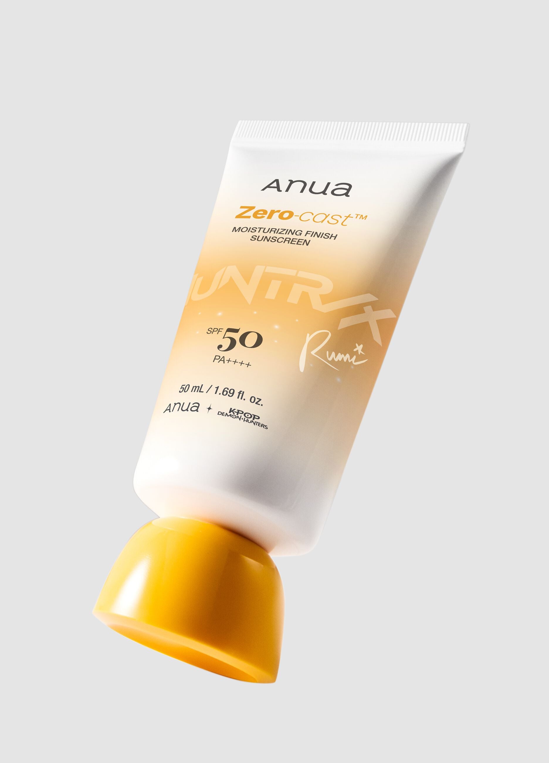 Zero-Cast Moisturising Finish Sunscreen 50ml | Anua K-Pop Demon Hunters
