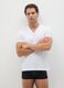 Two-Pack Men's White Pure Cotton Regular Fit T-Shirts_0