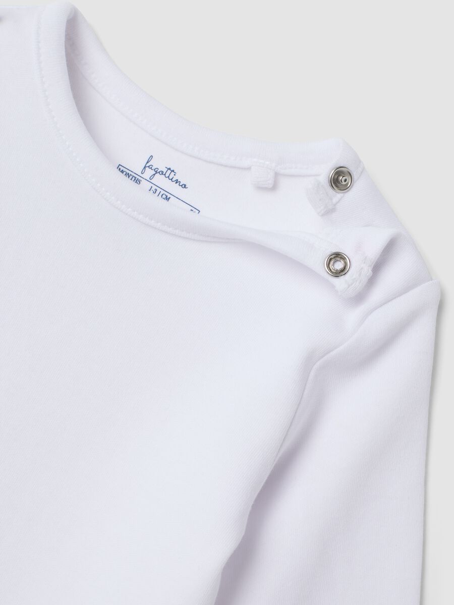 3-pack of white organic cotton crew-neck bodysuits_2