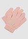 Pink Stretch-Fabric Gloves_2