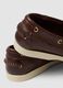 Brown leather boat shoes_2