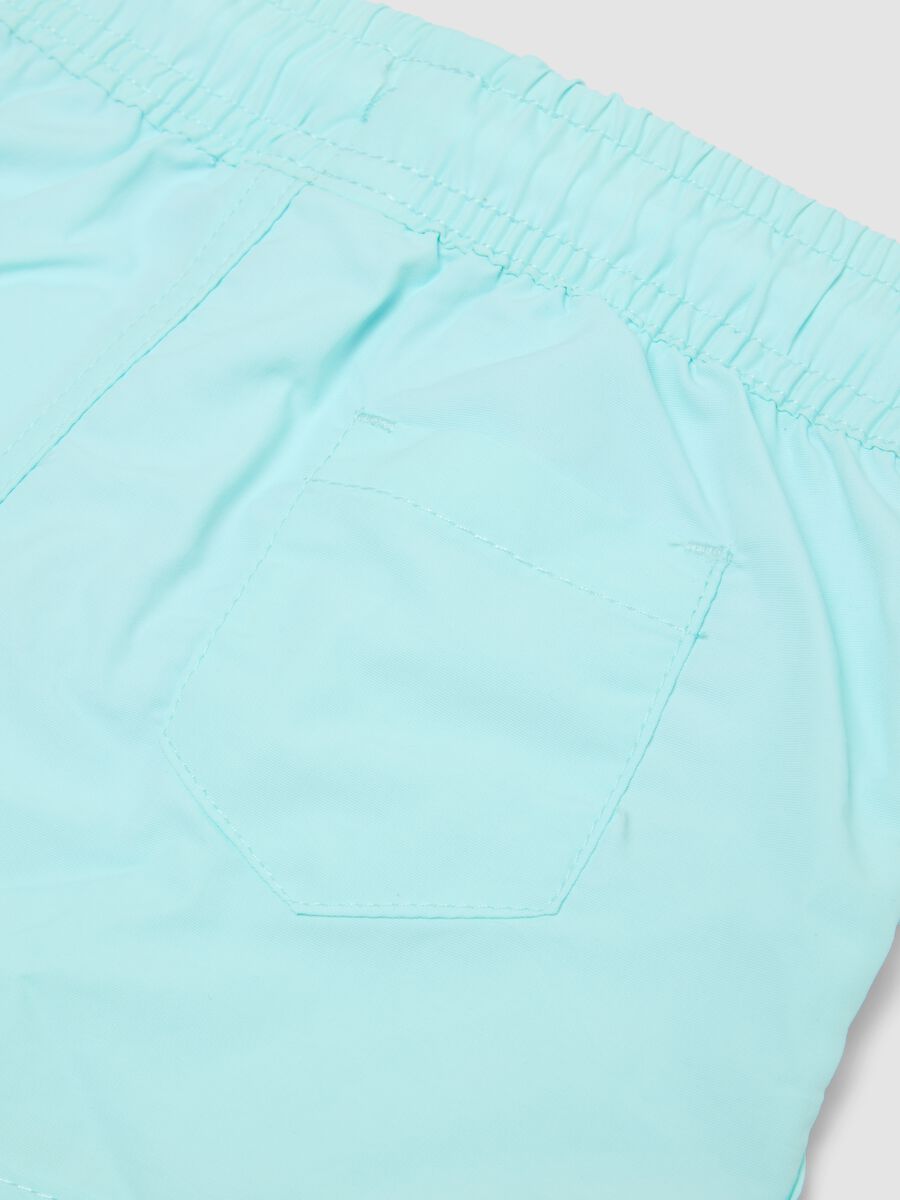Costume boxer azzurro mare con tasca sul retro_3