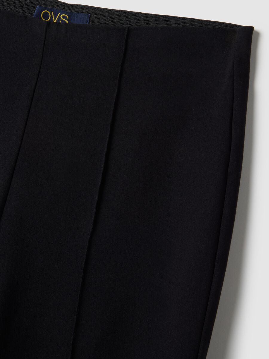 Black Slim Fit Treggings_5