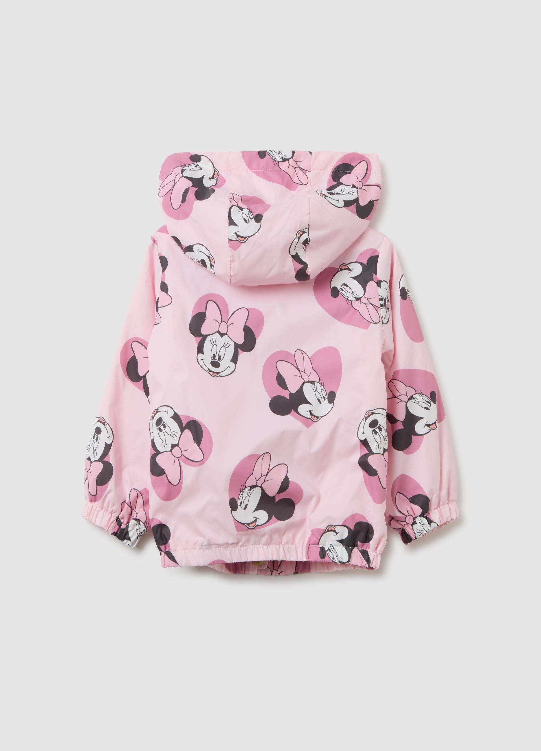 Disney Girls' Pink Mix Regular Fit Jacket