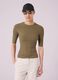 Ribbed stretch modal T-shirt ALTAVIA STUDIO_2