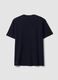 The Iconic Tee blue pure cotton short-sleeve T-shirt, regular fit_5