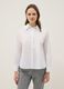 White pure cotton slim-fit shirt_0