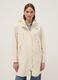 Beige waterproof jacket with hood, regular fit_0
