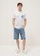 White pure cotton T-shirt with chest print, regular fit_1