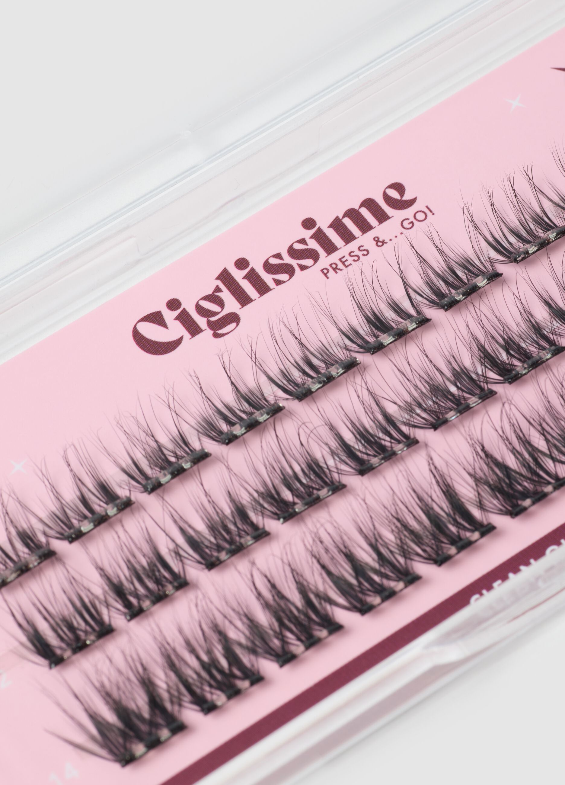 Confezione di Ciglia Press&GO stile Clean Girl