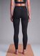 Black high-waisted breathable stretch leggings ALTAVIA STUDIO_2