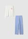 Girls' Multicolour Pyjamas in Pure Cotton Regular Fit_0