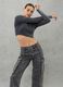 High Neck Knit Top Vintage Grey_3